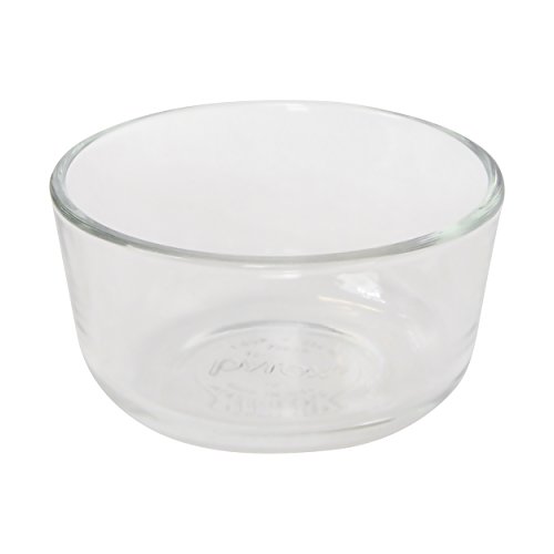 Pyrex (6 7202 Glass Bowls & (6) 7202-PC Turquoise Lids
