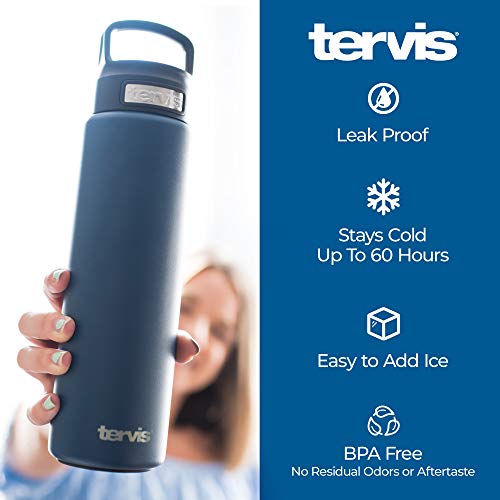 Tervis Triple Walled Spotted Jaguar Insulated Tumbler Cup Keeps Drinks Cold & Hot, 24oz Wide Mouth Bottle, Stainless Steel