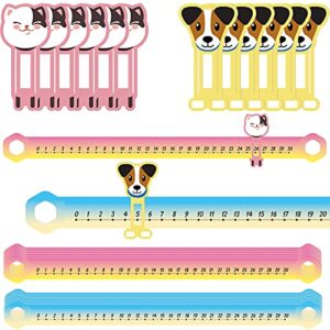 12 pieces slide and learn number line positive integers number lines 21 x 3 inch number line focuses on numbers 0 to 30 for kindergarten school and home