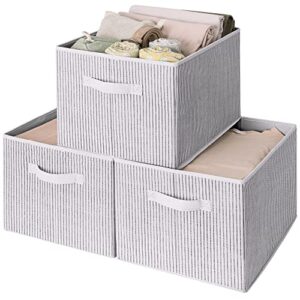 GRANNY SAYS Bundle of 3-Pack Rectangle Storage Bins & 3-Pack Rectangle Lidless Storage Bins