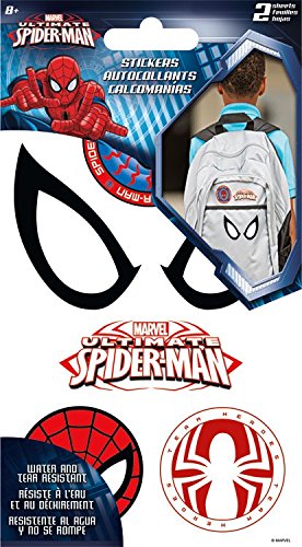 Marvel Shop Spiderman Lunch Bag For Boys, Kids Bundle ~ Spiderman Lunch Box And Cars Water Bottle Set For Spiderman School Supplies With Spiderman Stickers And More (Superhero School Lunch)