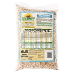 Wagner's 62059 Greatest Variety Blend Wild Bird Food, 16-Pound Bag & 13008 Deluxe Wild Bird Food, 10 lb Bag