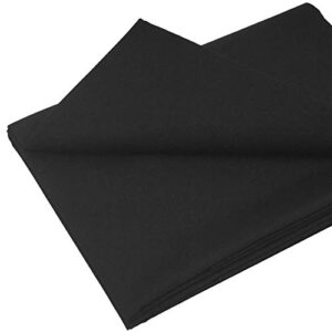 Master FAB -100% Cotton Fabric by The Yard for Crafts Sewing (Black, 10.1y*1pcs)