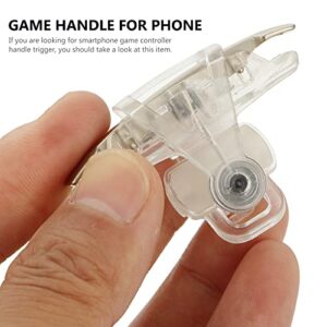1 Pair Mobile Game Controller Smartphone Shooting Game Aim Button Device Gifts for Men Women
