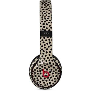 skinit decal audio skin compatible with beats solo 2 wireless - originally designed cheetah spots design