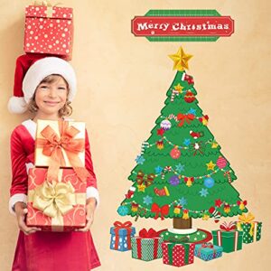 71 Pieces Christmas Classroom Bulletin Board Decor Christmas Tree Poster Merry Christmas Banner Christmas Tree Candy Canes Star Bell Snowflake Presents Christmas Stocking Christmas Ball Bows Cutouts