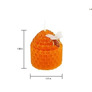 Lacaser Natural Beeswax Votive Candles Bulk Set of 24, Dripless & Smokeless & Unscented, 6 Colors Available, Gift Box Packed