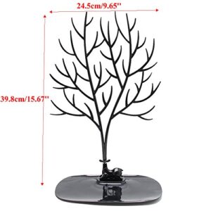 SOFEA Jewelry Necklace Ring Earring Tree Deer Stand Display Organizer Holder Show Rack