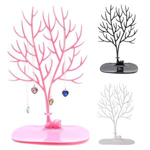 SOFEA Jewelry Necklace Ring Earring Tree Deer Stand Display Organizer Holder Show Rack