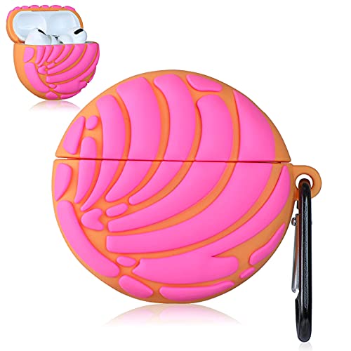 Lupct Fashion Case for AirPod Pro 2019/Pro 2 Gen 2022 Cover Cases Cute Funny Luxury Cool Design for Men Boys Teen Girls Women Fun Unique Character 3D Trendy for AirPods Pro Air Pods Pro(Pink Concha)