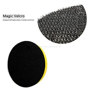 Meraviglie Stella Car Polishing Pads Kit 31 Pcs 3 Inch Foam Buffing Pad with Drill Suction Cups Attachment for Auto Polisher Waxing Sealing Glaze Automotive Care Clear Tools Accessories