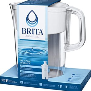 Brita Tahoe Pitcher Bright White 2/1ct