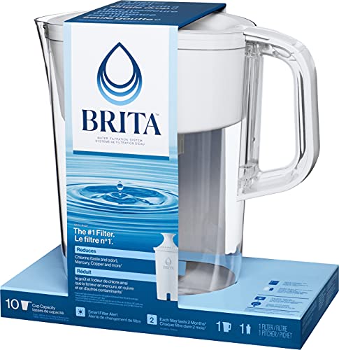 Brita Tahoe Pitcher Bright White 2/1ct