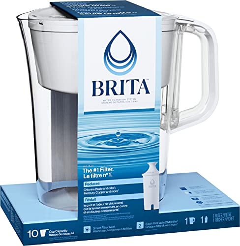 Brita Tahoe Pitcher Bright White 2/1ct