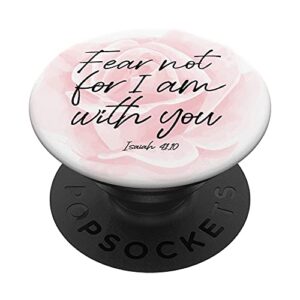 isaiah pink black bible verse for women christian quote popsockets swappable popgrip