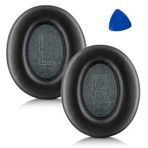 soundcore q20 earpads ear cup,replacement earpads cushions earmuffs for anker soundcore life q20 q20 bt headphones earpads (black)