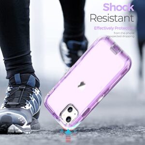 ORIbox Case Compatible with iPhone 13 Mini and 12 Mini, Heavy Duty Shockproof Anti-Fall Clear case