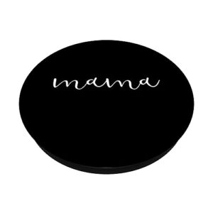 Mama Pocket Print Mother Mom Women Christmas Mother's Day PopSockets Swappable PopGrip