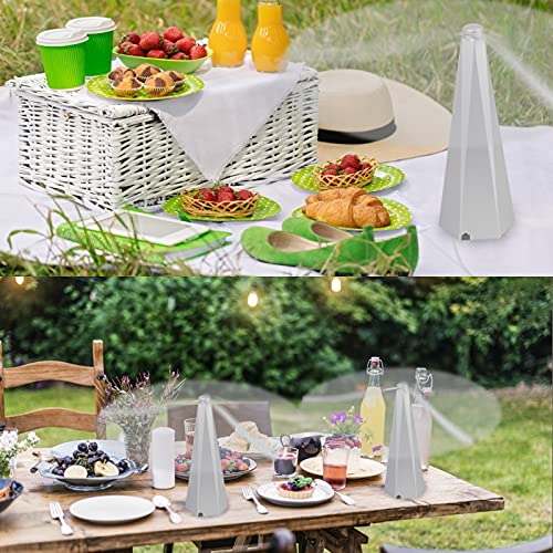 PIOPIAONIU 3 PCS Fly Fans for Tables,Portable Food Fly Fan Picnic Fans for Indoor Outdoor