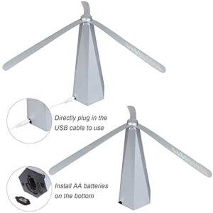 PIOPIAONIU 3 PCS Fly Fans for Tables,Portable Food Fly Fan Picnic Fans for Indoor Outdoor