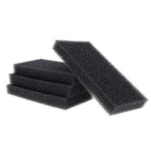 ALEGI 4 Pieces Aquarium Filter Foam Sponges Pad, Fish Tank Bio Sponge Coarse Sheet Filter Media Pad, Cut-to-Size Foam for Pet Filters (8x4x1 Inch 4 Pcs)