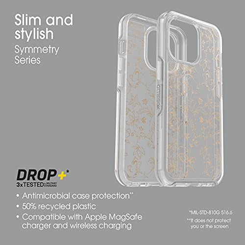 OtterBox SYMMETRY CLEAR SERIES Case for iPhone 13 Pro (ONLY) - WALLFLOWER