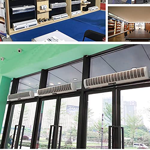 Lamps Commercial Gale 0.9 Meters 1.0 Meters 1.2 Meters from The Entrance of Supermarkets and Shopping Malls, Multi-Function Air Curtain (Size : 90cm)