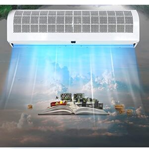 Lamps Commercial Gale 0.9 Meters 1.0 Meters 1.2 Meters from The Entrance of Supermarkets and Shopping Malls, Multi-Function Air Curtain (Size : 90cm)