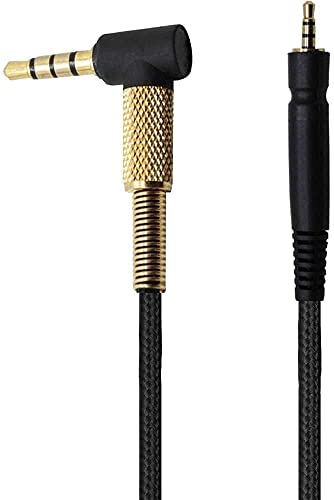 Adhiper GSP 600 Replaceable Audio Cable GSP 600 Audio Audio Cable Auxiliary Cable is Compatible for Sennheiser Game ONE/Game Zero/GSP 600 / GSP 350 / GSP 500 / Gaming Headphones (Mobile/Version)