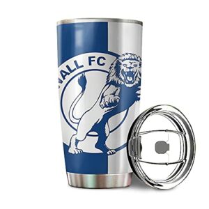 millwall fc the lions tumbler 20oz & 30oz stainless steel travel mug