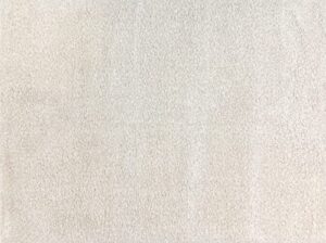 gertmenian air shag fresh collection , classic plush microfiber shag rug , bedroom nursery living room dining room dorm room , 8x10 ft large, solid, ivory white, 18582