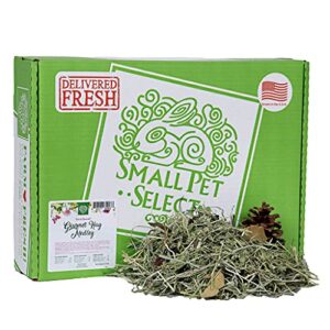 small pet select - gourmet hay pet food, exclusive treat hay, flowers, and herb blend, for rabbits, guinea pigs, small animals, 2lb
