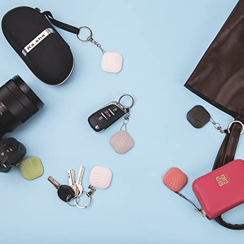 Keys Finder 1Pack Coffee - Item Locator Bluetooth Tracker for Keys Pet Wallets or Backpacks and Tablets - Water Resistant with Replaceable Battery