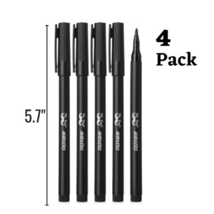 Mr. Pen- Garden Markers, Black, 4 Pack, Plant Markers, Garden Markers for Plants Outdoor Waterproof, Plant Markers for Seedlings, Waterproof Permanent Marker, Plant Markers for Outdoor Plants.