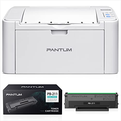 Pantum Laser Wireless Printer Black and White Mobile Printing P2502W, PB-211 Toner Cartridge Standard Yield 1500 Pages