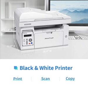 Pantum All in One Laser Printer Scanner Copier WiFi Wireless Printer Black and White Printer M6552NW, PB-211 Toner Cartridge Standard Yield 1500 Pages