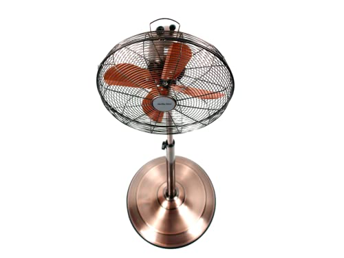 AldoRay Vintage 16 Inches Pedestal Fan (Copper)