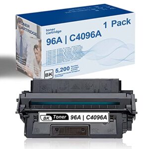 1-pack high yield 96a c4096a black toner cartridge : vsrnk compatible replacement for hp 96a toner cartridge 2100 2100m 2100tn 2100n 2200d 2200dt 2200dtn 2200dse 2200dn 2200 printer