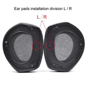 Replacement Ear Pads Cushions Earmuff for Sennheiser HDR RS165 RS175 RS 185 RS 195 Headphones Headset with Frog Skin Material