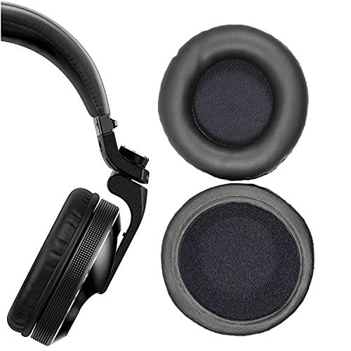 V-MOTA Earpads Compatible with Pioneer HDJ-X5 HDJ-X7 HDJ-X10 HDJ-X10-S Professional DJ Wireless HDJ X5 X7 X10 Bluetooth Headphones,Replacement Cushions Repair Part (1 Pair)