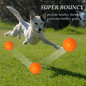 KAIKER Dog Balls Indestructible,Solid Rubber Bouncy for Dogs Aggressive Chewers Large Breed,Non-Toxic&Floating&High Elasticity,Durable Fetch Ball Medium to Chew,Play and Training.