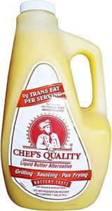 chef's quality alternative liquid butter 1 gallon