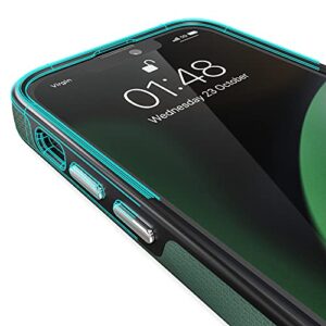 Crave Dual Guard for iPhone 13 Mini, Shockproof Protection Dual Layer Case for Apple iPhone 13 Mini (5.4") - Forest Green