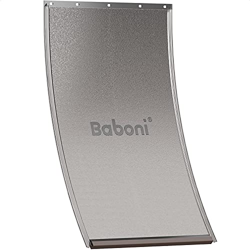 Baboni Replacement Flap for Dog and Cat Doors including Screws, Large(10 1/8 in x 16 7/8 in)