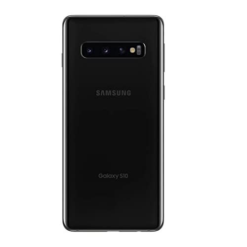 Samsung Galaxy S10 128GB 6.1" 4G LTE Fully Unlocked, Prism Black (Renewed)