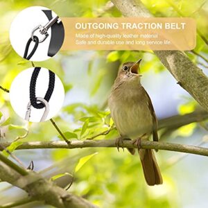 Scicalife Bird Harness Bird Leash Supplies Adjustable Training Design Bird Nylon RopeLeash