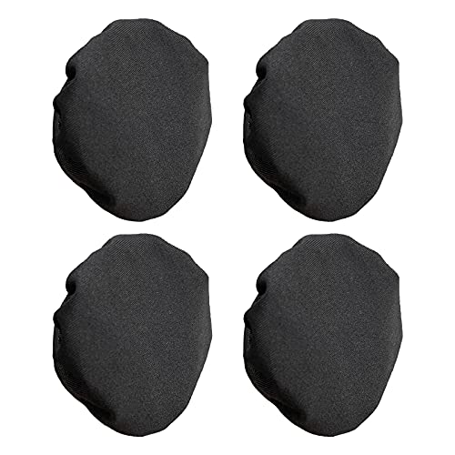 Headphone Ear Pads Covers, PChero 2 Pairs Washable Strechable Headset Earpad Cloth Cover for Gym, Training, Aviation, Racing, Gaming Over The Ear Headphones, Fit 3.5" - 4.3" Ear Pads