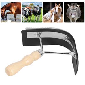 Haowecib Horse Grooming Tool, Farm Supplies, Sweat Scraper, Horse Grooming Care Aid, for Fram Horses