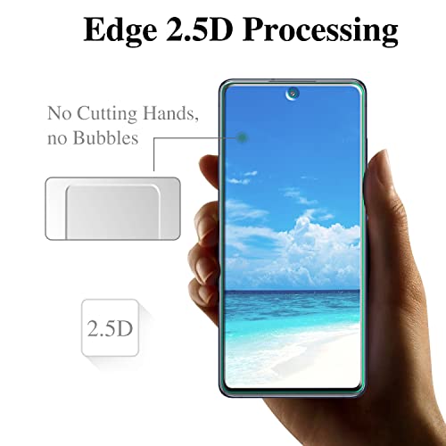 Pokolan [3-Pack] Designed for Samsung Galaxy S20 FE 5G, Galaxy S20 FE Tempered Glass Screen Protector, Support Fingerprint Reader, Anti Scratch, 9H Hardness, Bubble Free, Easy Installation