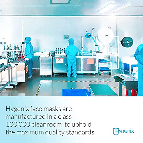 Hygenix masks for Kids, Multiple-colors 3ply Disposable Children Face Masks PFE >98% Filter Quality, Breathable & Comfy (Pack of 50 Pcs)…